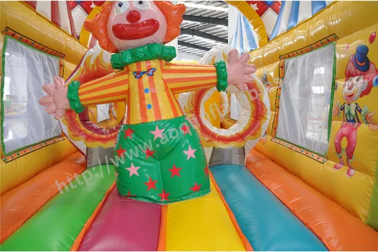 Inflatable Bouncy Castle Circus Clown Combo for Sale (AQ01722)