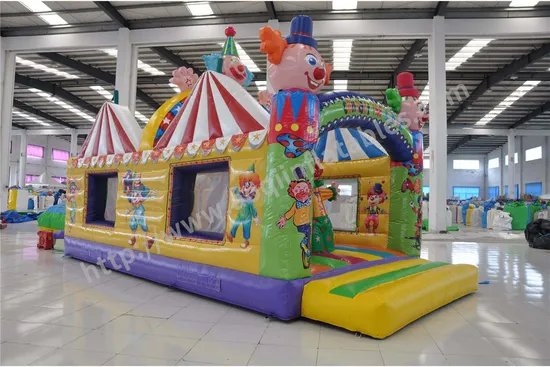 Inflatable Bouncy Castle Circus Clown Combo for Sale (AQ01722)