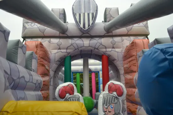 Inflatable Carrige Obstacle Course for Kids and Adult