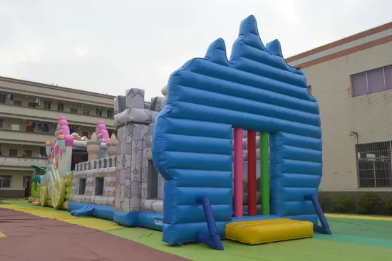 Inflatable Carrige Obstacle Course for Kids and Adult