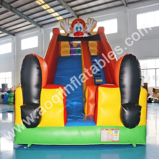 Inflatable Clown Theme Slide