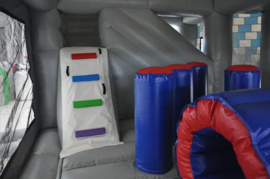 Inflatable Gray Fort Combo Make in China (AQ07134)