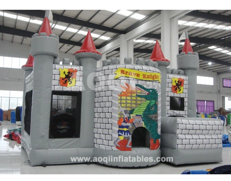 Inflatable Gray Fort Combo Make in China (AQ07134)