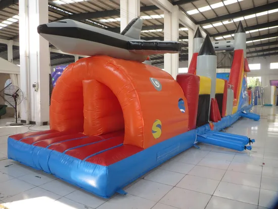 Inflatable Missile Base Obstacles Course (AQ1483)