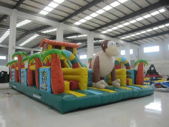 Inflatable Monkey Fun City Bouncy Castle for Amusement Park (AQ0179)