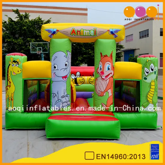 Inflatable Moonwalks Cartoon Bouncer (AQ02175-2)