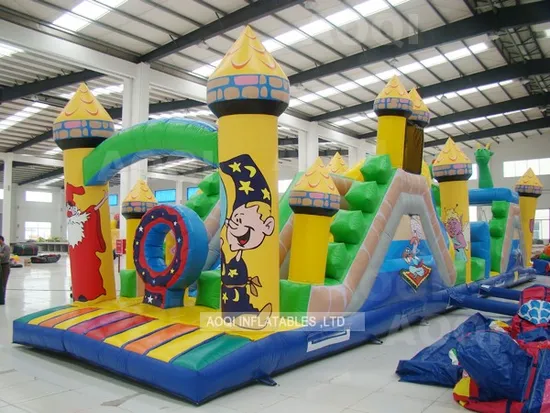 Inflatable Obstacles in Inflatable Castle (AQ152)