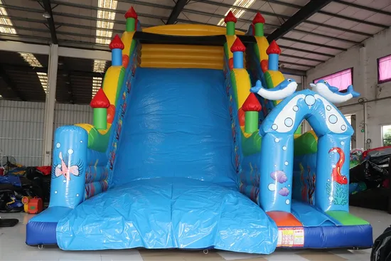 Inflatable Ocean High Slide Toy (AQ1137)