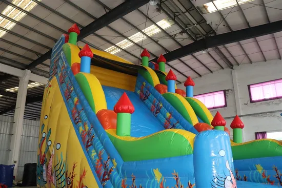 Inflatable Ocean High Slide Toy (AQ1137)