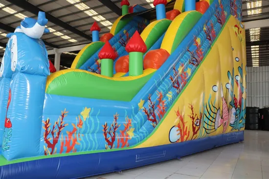 Inflatable Ocean High Slide Toy (AQ1137)