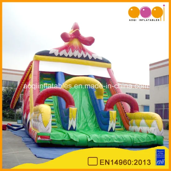 Inflatable Ocean High Slide Toy (AQ1137)