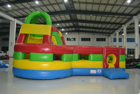 Inflatable Rainbow Obstacle Course (aq1451-2)