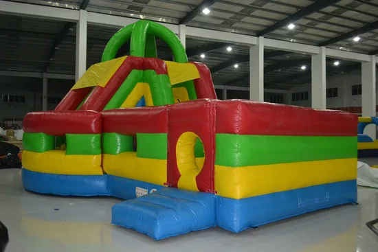 Inflatable Rainbow Obstacle Course (aq1451-2)