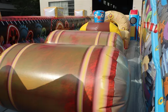 Inflatable Robot Fun City for Amusement (AQ0104)