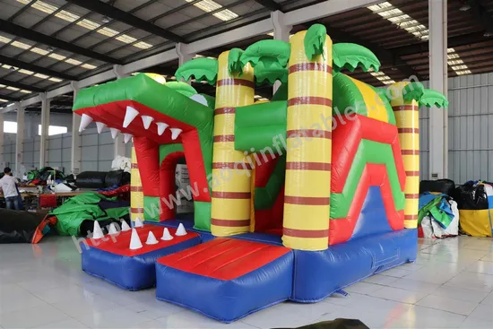 Inflatable Shark Bounce House Jumping Bouncer for Kids (AQ1324-10)