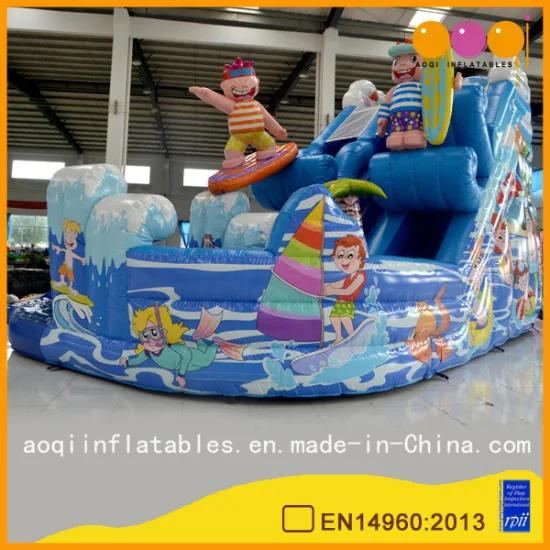 Interesting Toys Surfing Season Inflatablke Water Slide (AQ01565)