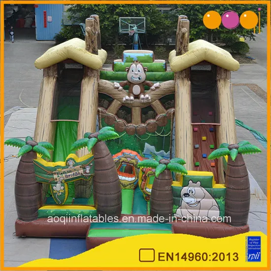 Jungle Monkey Fun City with Slide (AQ01505)