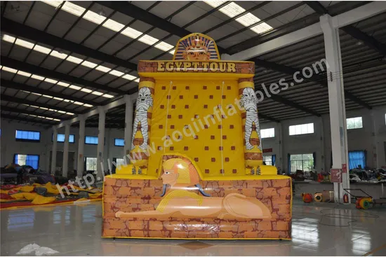 Kids Indian Sport Game Inflatable Rock Climbing for Sale (AQ01102)