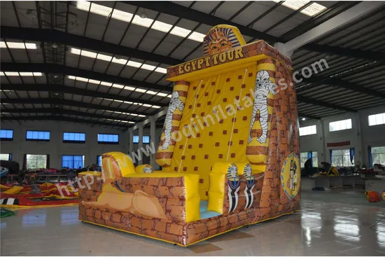 Kids Indian Sport Game Inflatable Rock Climbing for Sale (AQ01102)