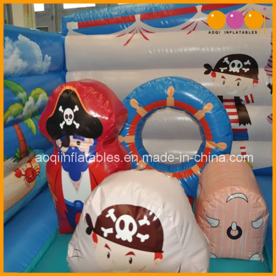 Kids Play Toy Mini Pirate Inflatable Bouncer (AQ02150)