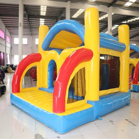 Mini Inflatable Obstacle Combo Bouncy Castle with Slide (AQ715-2)