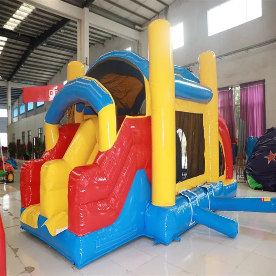 Mini Inflatable Obstacle Combo Bouncy Castle with Slide (AQ715-2)