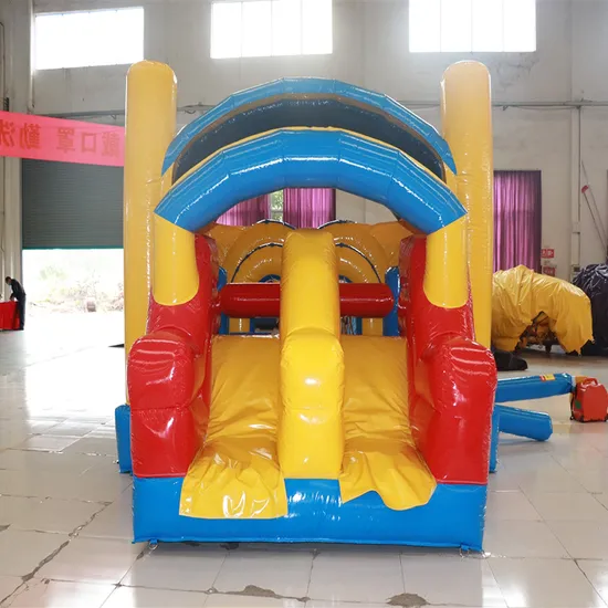 Mini Inflatable Obstacle Combo Bouncy Castle with Slide (AQ715-2)