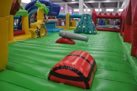 New Design Pirater Fun City Inflatable Bouncer Slide (AQ13197)