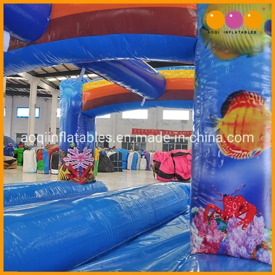 Octopus Inflatable Water Slide (AQ10137-1)