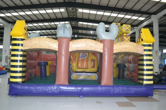 Outdoor Playground Giant Crane Theme Inflatable Fun City for Kids Toy (AQ01303)