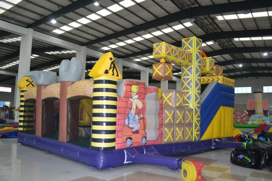 Outdoor Playground Giant Crane Theme Inflatable Fun City for Kids Toy (AQ01303)