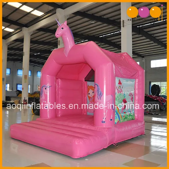 Pink Air Jumper Unicorn Inflatable Bouncer (AQ02312-2)