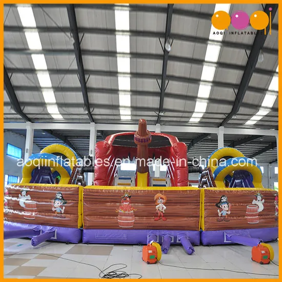 Pirate Boat Theme Inflatable Play Centre (AQ13235)