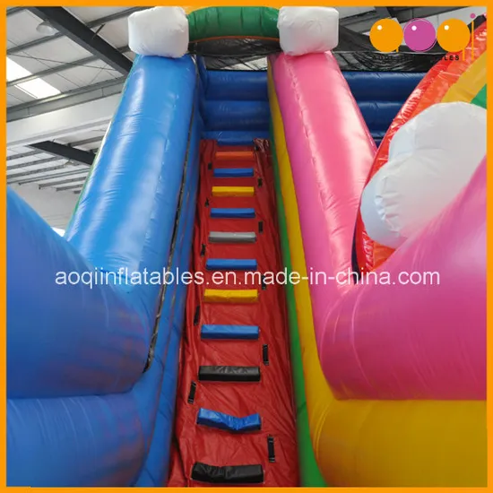 Rainbow Unicorn Inflatable Slide for Kid (AQ01860)