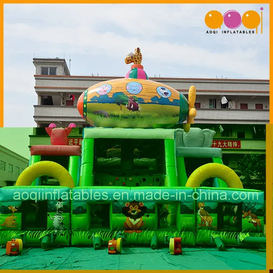 Safari Combination Inflatable Park Big Inflatable Bouncer for Kids (AQ01836)