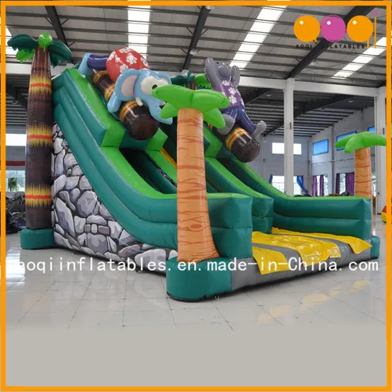 Safari Inflatable Slide Toy Inflatable Bouncy Slide for Kid (AQ01600)