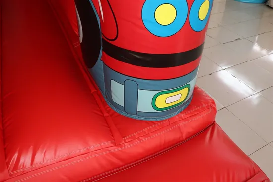 School Bus Design Inflatable Bouncer for Kids (AQ02168)