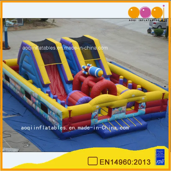 Space Fun Park Kid Amusement Inflatable Fun City (AQ01116)