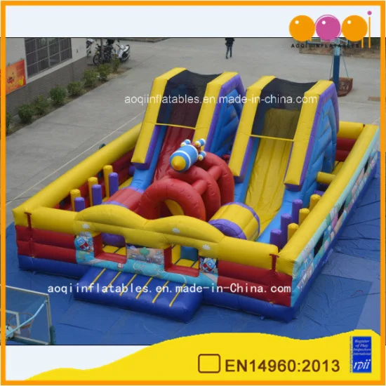 Space Fun Park Kid Amusement Inflatable Fun City (AQ01116)