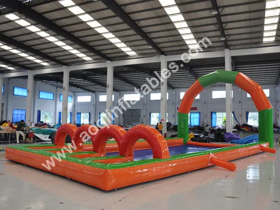 Sport Go Kart Race Track Inflatable RC Track Game