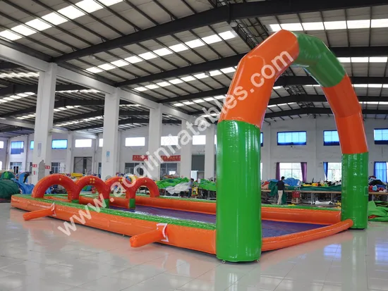 Sport Go Kart Race Track Inflatable RC Track Game