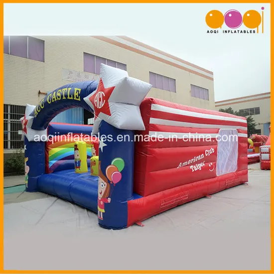 Star Theme Cartoon Castle Bouncer Inflatable Jumping Bouncer (AQ02314)