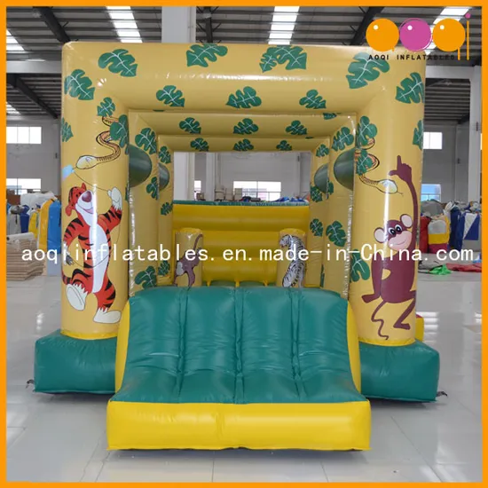 Tiger Inflatable Moonwalk with Inflatable Ball Pool (AQ401)