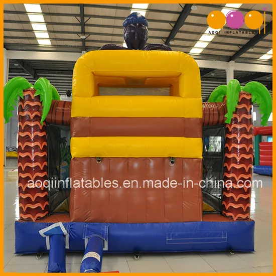 Treasure Pirate Inflatable Bouncer Room Inflatable Bouncer Bed (AQ07194)