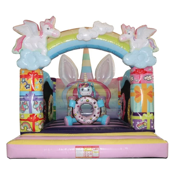 Unicorn Bounce House Inflatable Jump Bouncer (AQ01889-2)