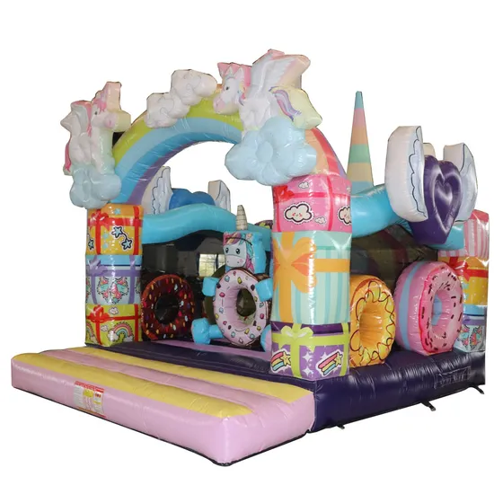 Unicorn Bounce House Inflatable Jump Bouncer (AQ01889-2)