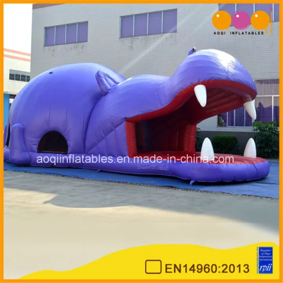 Vivid Hippo Inflatable Jumping Bounce (AQ02309)