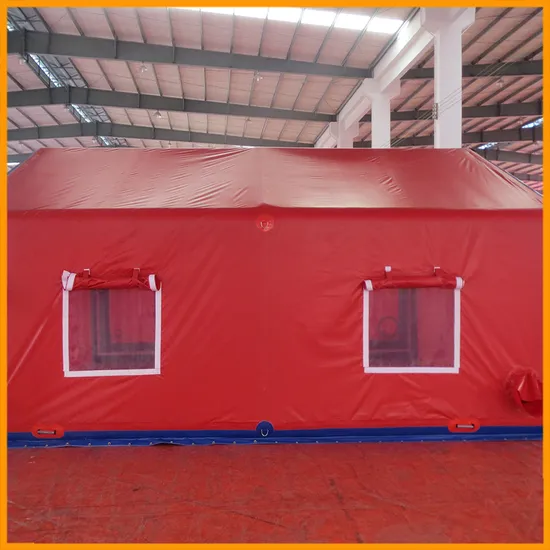 Waterproof Inflatable Medical Tent with Windows