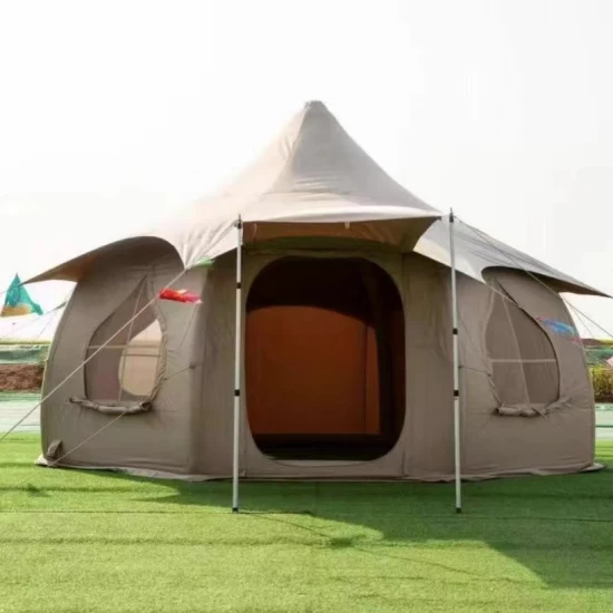 Luxury Brown Large Camping Tent (AQ73180)