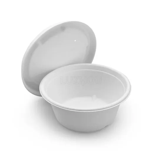 100% Biodegradable Sugarcane 75s Straight Bowl